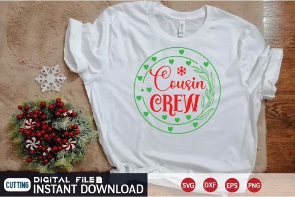 Cousin Crew Svg: A Versatile Embroidery Design