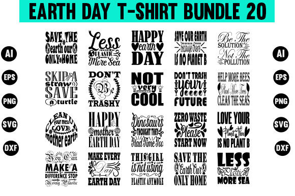 Earth Day T Shirt Bundle: A Fresh Take on Eco-Friendly Designs