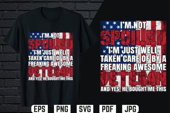 Freaking Awesome Veteran T-Shirt: A Graphics Gem