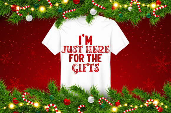 Gifts Christmas Pajama T-Shirt Design for Creative Graphics