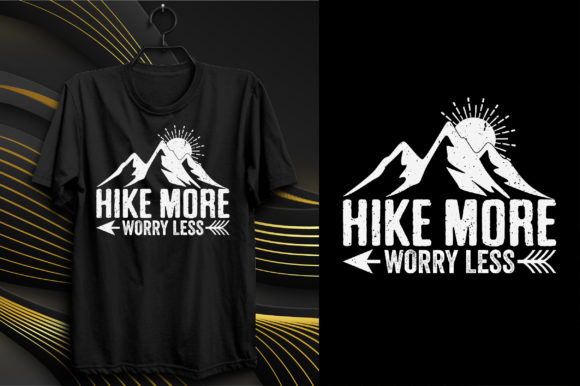 Hike More: A Versatile T-Shirt Design for Graphics