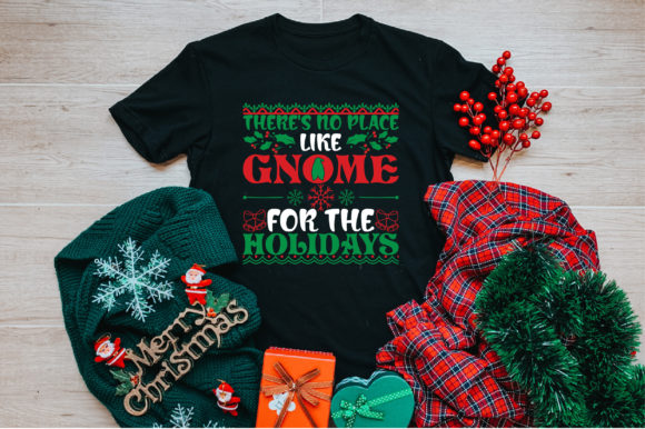 Holiday Gnome Christmas T-Shirt Design: A Graphics Must-Have