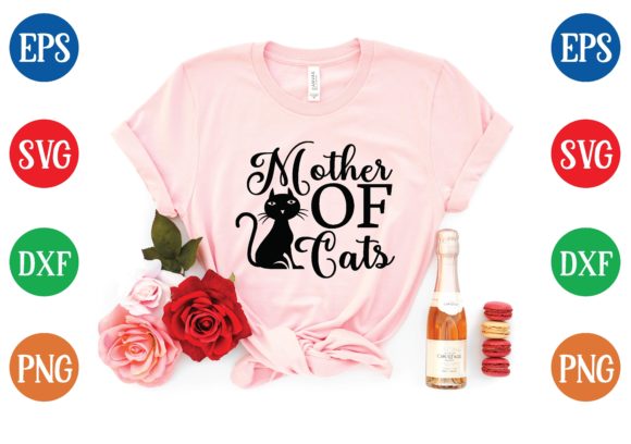 Mother of Cats Svg Design: A Versatile Graphics Asset