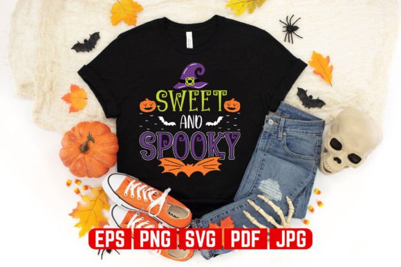 Sweet and Spooky Halloween Tshirt Design Review